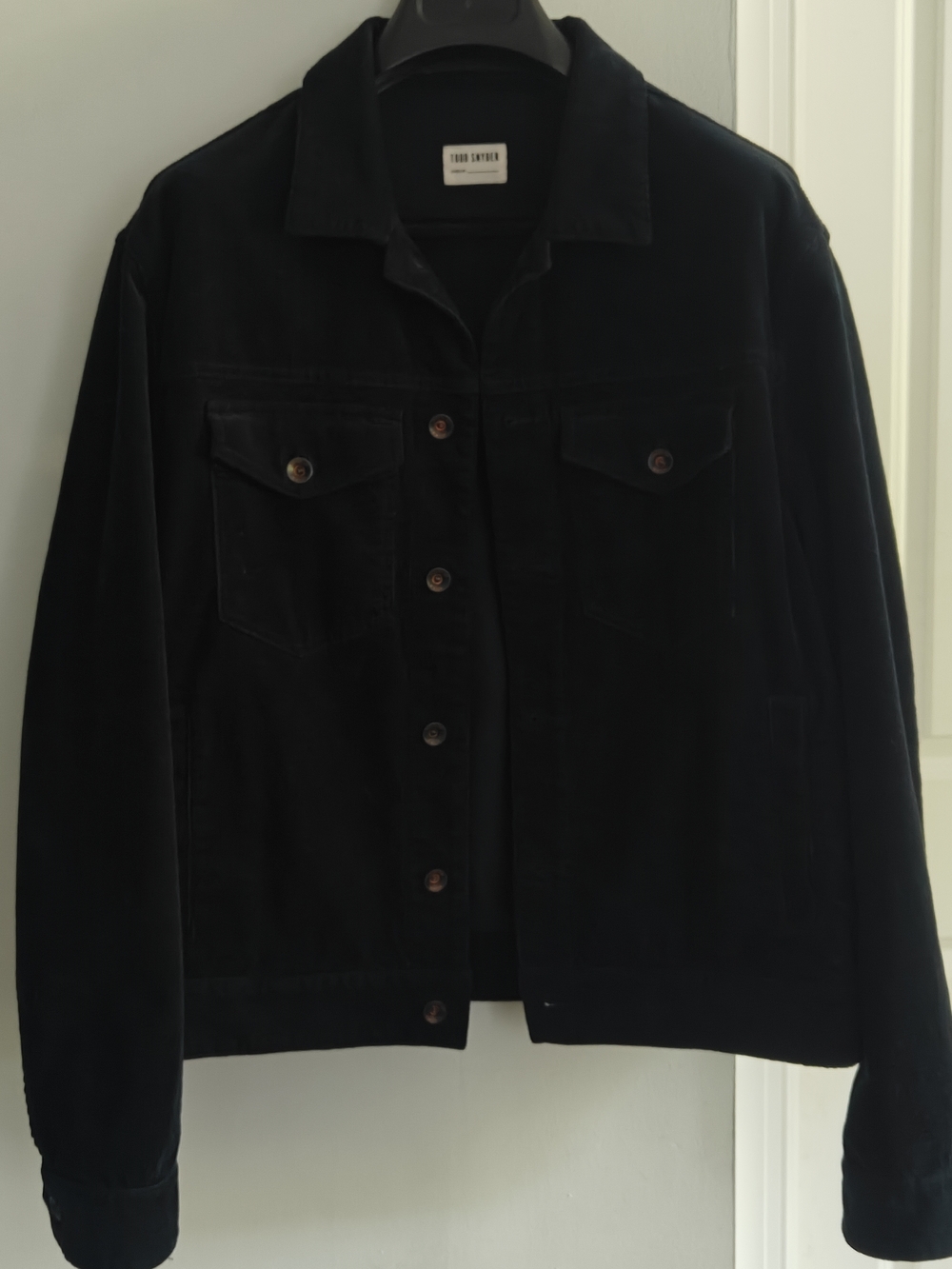 Todd Snyder Italian Corduroy Dylan Jacket In Navy